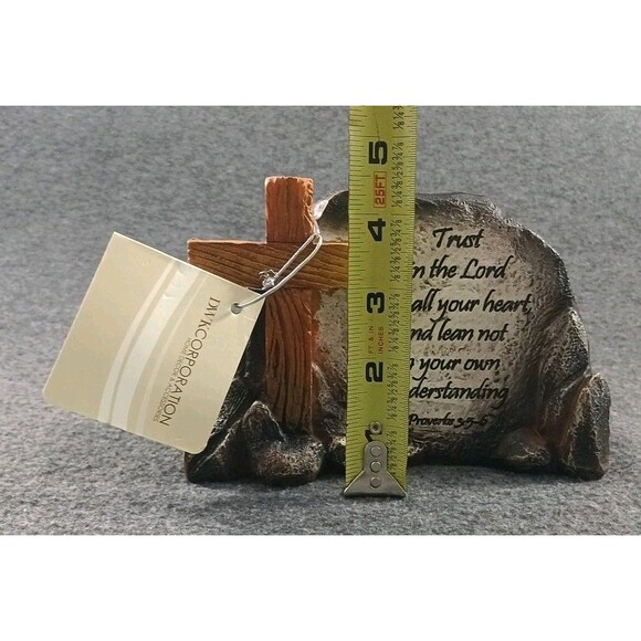 DWK Proverbs 3:5-6 Trust In The Lord Scripture Decorative Sign Plaque Religious - Picture 9 of 11